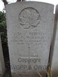 Bethune Town Cemetery - Norman, W E