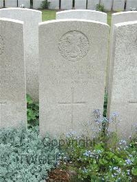 Bethune Town Cemetery - Peacock, J