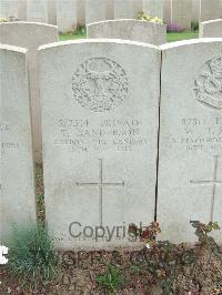 Bethune Town Cemetery - Sanderson, Thomas