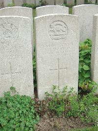 Bethune Town Cemetery - Sherman, Clarence Percy