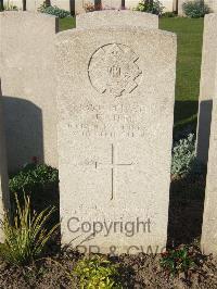Bethune Town Cemetery - Steel, J