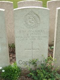 Bethune Town Cemetery - Stokes, Cecil Edward
