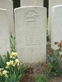 Bethune Town Cemetery - Taylor, William Archie