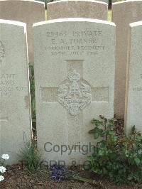 Bethune Town Cemetery - Turner, E A
