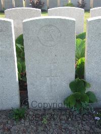 Bethune Town Cemetery - Warrick, Stanley James