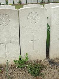 Bethune Town Cemetery - Whalley, Frank