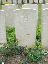 Bethune Town Cemetery - Wilson, J
