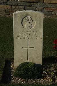 Bois-Carre Military Cemetery Haisnes - Bosher, C W