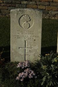 Bois-Carre Military Cemetery Haisnes - Bowers, W