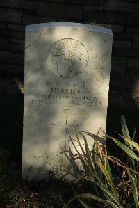 Bois-Carre Military Cemetery Haisnes - Brien, M
