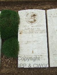 Mill Road Cemetery - Adams, George William