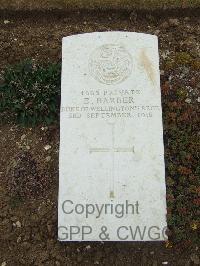 Mill Road Cemetery - Barber, E