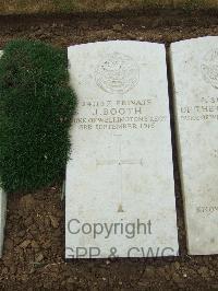 Mill Road Cemetery - Booth, J