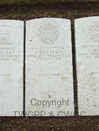 Mill Road Cemetery - Bradley, J