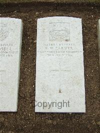 Mill Road Cemetery - Carver, R W