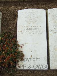 Mill Road Cemetery - Conroy, J