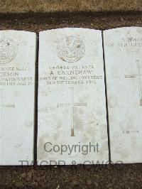 Mill Road Cemetery - Earnshaw, A