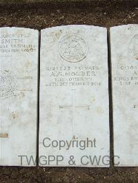 Mill Road Cemetery - Holder, A G
