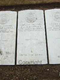 Mill Road Cemetery - Hooker, J F J