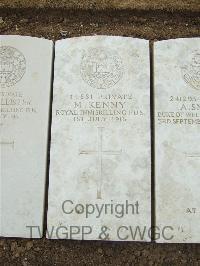 Mill Road Cemetery - Kenny, M