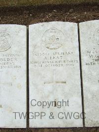 Mill Road Cemetery - Leat, A
