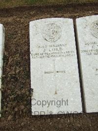 Mill Road Cemetery - Lord, John