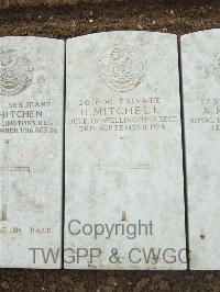 Mill Road Cemetery - Mitchell, H