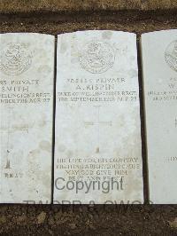 Mill Road Cemetery - Rispin, Albert
