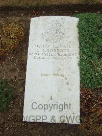 Mill Road Cemetery - Roberts, C D