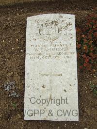 Mill Road Cemetery - Sammons, W