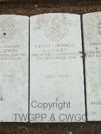 Mill Road Cemetery - Sharp, S