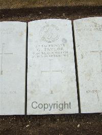 Mill Road Cemetery - Taylor, G