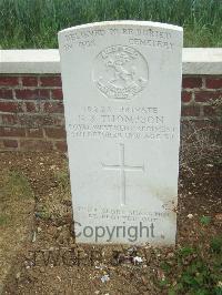 Mill Road Cemetery - Thompson, G S