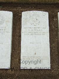Mill Road Cemetery - Ward, Geoffrey Arthur