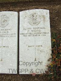 Mill Road Cemetery - Wood, C