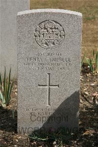 St. Sever Cemetery Rouen - Campbell, Henry