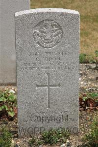 St. Sever Cemetery Rouen - Iddon, George