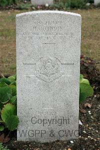 St. Sever Cemetery Rouen - Johnson, Harold