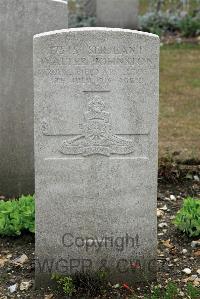 St. Sever Cemetery Rouen - Johnston, Walter