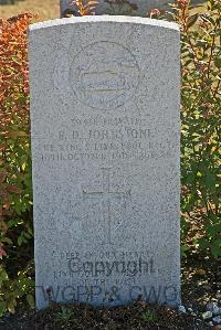 St. Sever Cemetery Rouen - Johnstone, Fredrick David