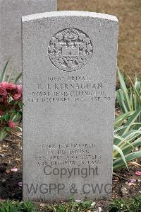 St. Sever Cemetery Rouen - Kernaghan, Thomas James