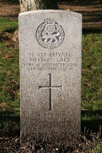 St. Sever Cemetery Rouen - Lack, Herbert