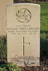St. Sever Cemetery Rouen - Lankford, Edward James