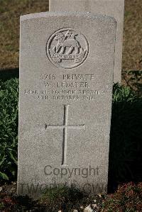 St. Sever Cemetery Rouen - Ledster, W