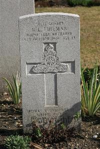 St. Sever Cemetery Rouen - Luffman, Bertie Edward
