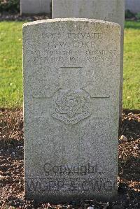 St. Sever Cemetery Rouen - Luke, George William
