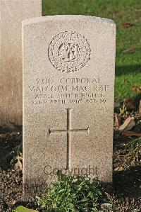 St. Sever Cemetery Rouen - MacRae, Malcolm