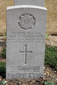 St. Sever Cemetery Rouen - Martinscroft, John Thomas