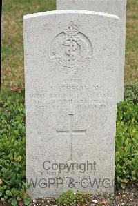 St. Sever Cemetery Rouen - Matheson, James Frederick