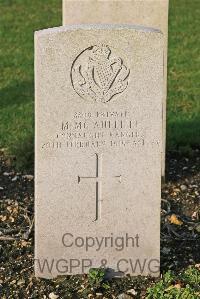 St. Sever Cemetery Rouen - McAulliffe, Michael
